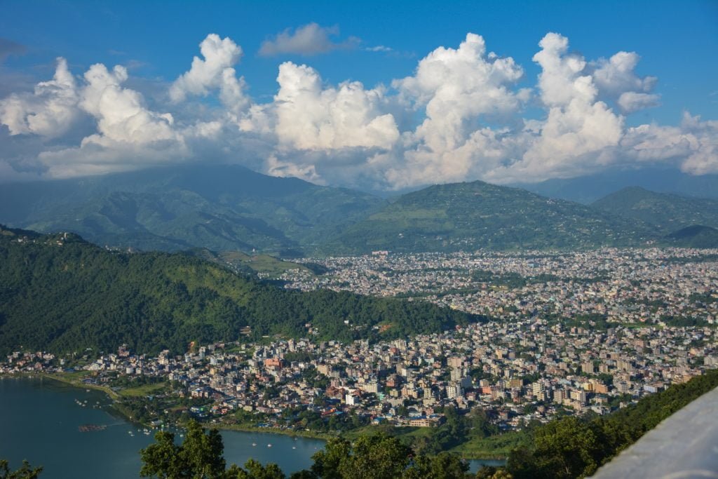 Pokhra valley in Kathmandu