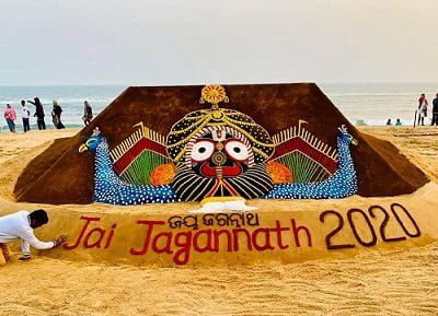 sand castle by sudarshan pattnaik