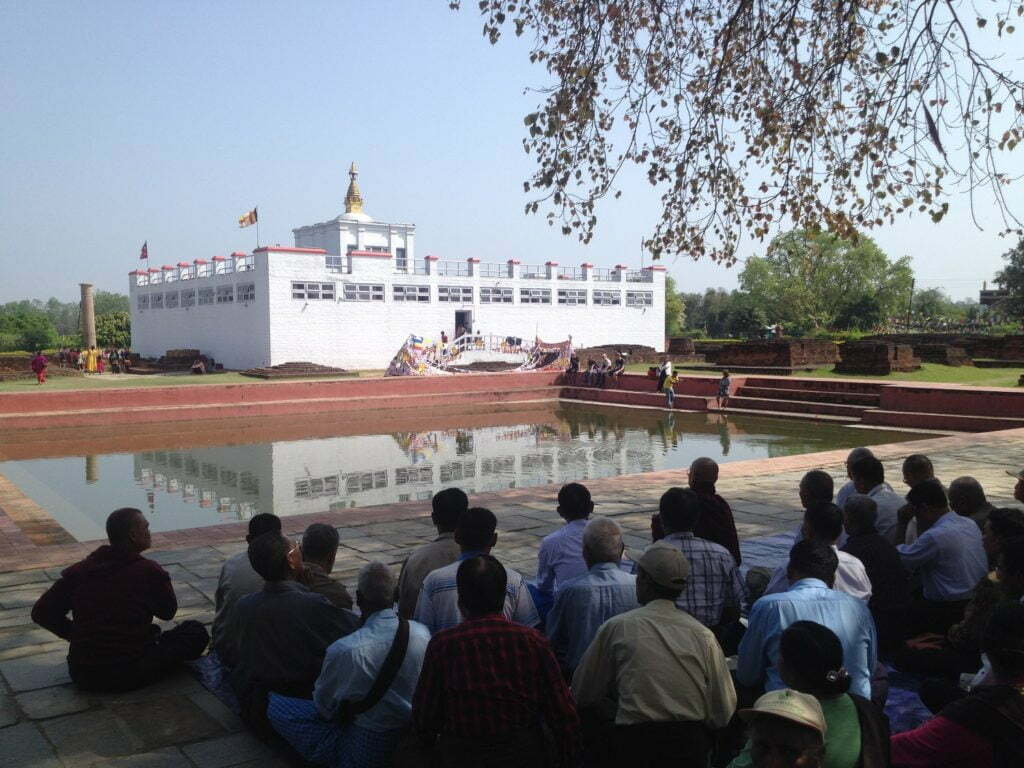 Lumbini is a town amonga places to visit in nepal