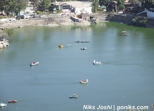 Aerial View of Nakki Lake