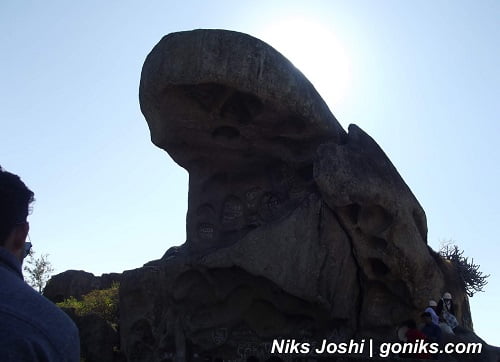 Toad Rock in Mount Abu