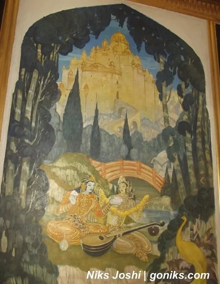 A painting in museum of umaid bhawan