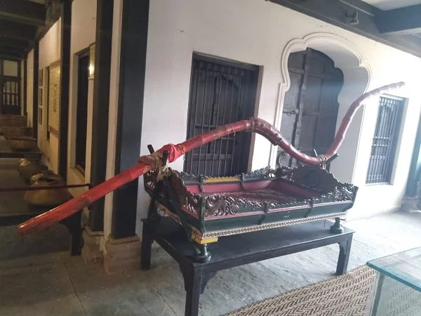 Palanquins in Rajwada Indore