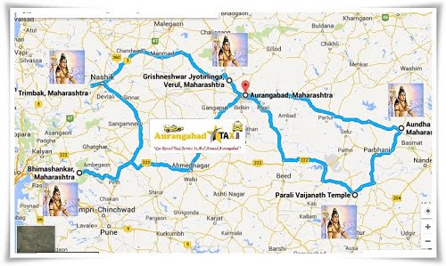 jyotirlinga maharashtra map
