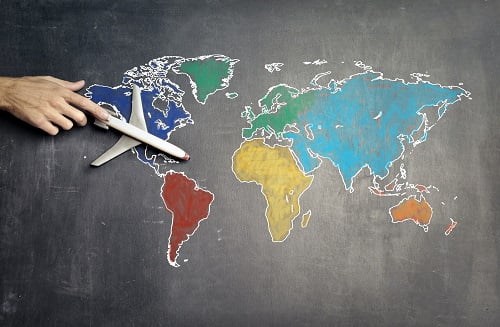 international flight ticket booking