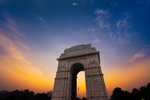 India gate in delhi