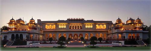 rambagh palace in jaipur