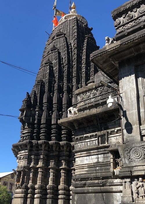 trimbakeshwar temple front view