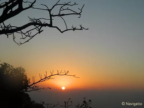 sunset point at mount abu